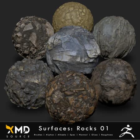 Surfaces – Rocks 01